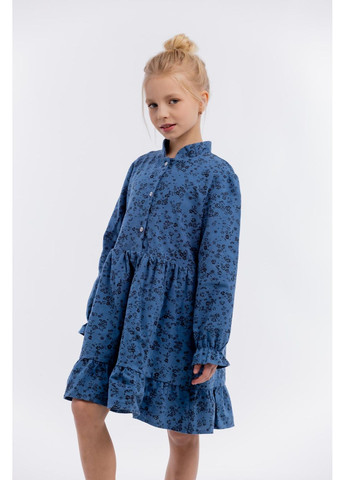 Синее платье из фланели IRmAS (326766560)