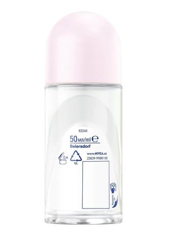 Дезодорант-антиперспірант Clear Невидимий захист, кульковий, 50 мл Nivea 82240 (328394511)
