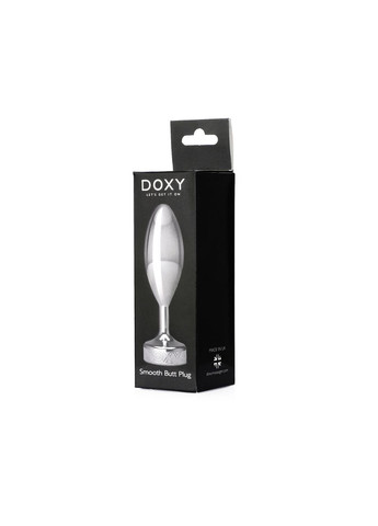 Анальная пробка Butt Plug SMOOTH Doxy (294182106)