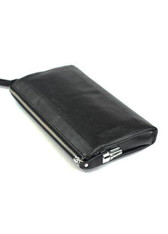 Мужской классический кожаный деловой клатч кошелек на молнии с кистевой ручкой No Brand (292404340)