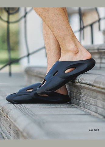 Черные спортивные, пляжные, повседневные, кэжуал, джинсовые шлепанцы vl ds black No Brand