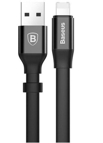 Кабель Lightning Nimble 2.0A/0.23m Black Baseus (301470349)
