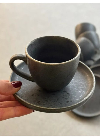 Сервиз кофейный Шайни-дот 101-0408 110 мл 12 предметов Olens (371872893)