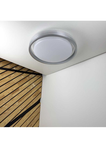 Світильник LED smart HELIX+пульт 60W 3000-6000K IP20 срібний Violux (365652361)