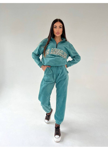 Жіночий спортивний костюм із стильним принтом No Brand (365804930)