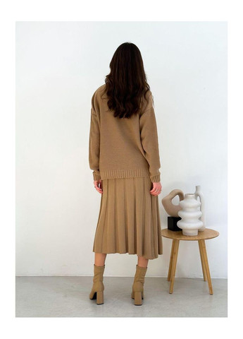 Бежевый демисезонный кардиган Art Knit