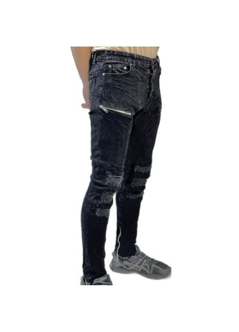 Черные демисезонные брюки Boohoo