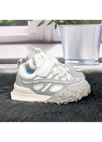 Серые демисезонные кроссовки подростковые Fashion