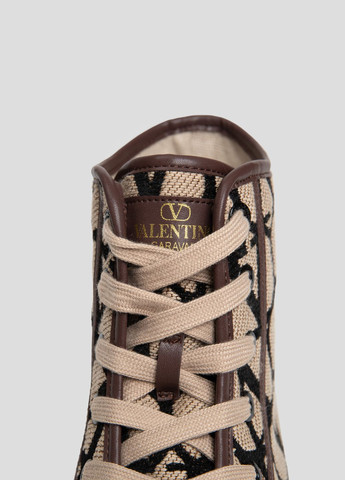 Коричневі кеди Valentino