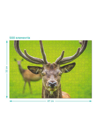 Пазл "Граціозний олень" 500 елементів Dodo (338425642)