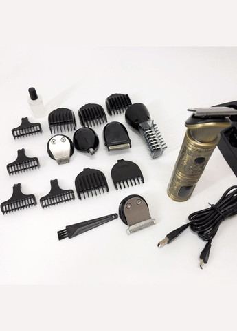 Професійний набір/машинка для стрижки волосся 6 в 1 V-106, бритва триммер для бороди VGR (364665387)