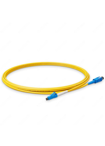 Патч-корд оптический SC/UPC-LC/UPC Желтый LSZH, Singlemode G.652.D (SM), Simplex, 3мм - 3 м NanoConnect (299337886)