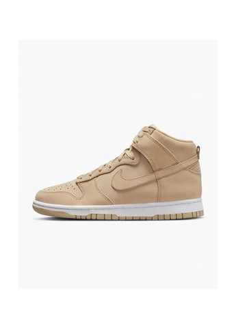 Кроссовки женские Dunk High Premium Beige Dx2044-201 Nike бежевые (364837436)