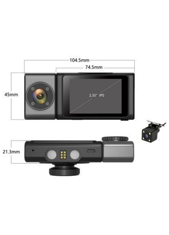 Відеореєстратор ( ) Aspiring Alibi 9 GPS, 3 Cameras, Speedcam (369879536)