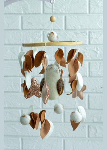 Дитячий музичний мобіль на ліжечко для немовлят WooolyWool «Сова» з 35 мелодіями No Brand (342757821)