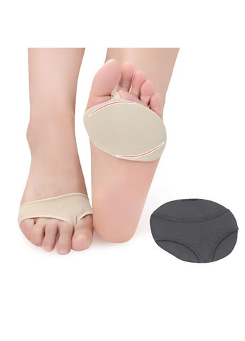 Вставка манжетка у взуття на передню частину стопи від натирання та для комфорту ноги чорна розмір Л No Brand (314808472)