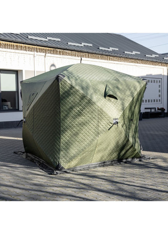 Палатка зимняя утепленная "Куб" 4-х местная (210х210х210), Зимняя палатка для рыбака туризма кемпинга и путешествий LU-BD21 LUGI (370673480)