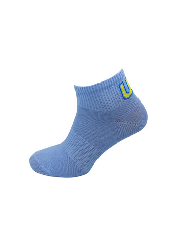 Комбіновані шкарпетки жіночі, з високою резинкою, короткі. ua. комплект з 3х пар. колір: кольоровий мікс. Крокус написи (335837829)