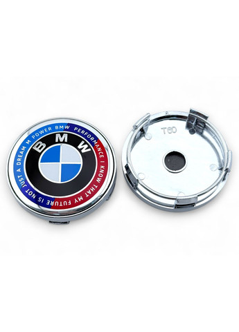 Колпачок в диски БМВ заглушка для дисков 60/56 мм Юбилейные "50 Лет" (1 шт.) BMW (354698589)