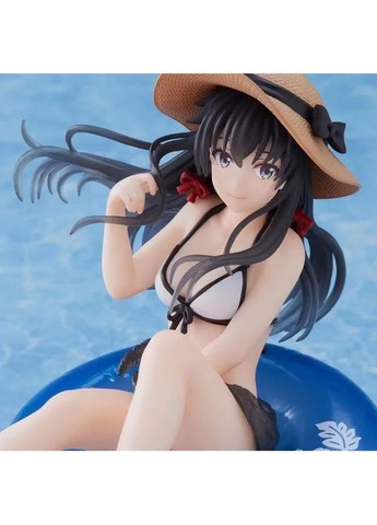 Аниме фигурка Юкино Юкиношита Розовая пора своей школьной жизни сплошной обман Yukino Yukinoshita в купальнике No Brand (362495207)