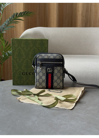 Сумка мужская Ophidia GG Supreme Crossbody Bag Blue No Brand (366213573)