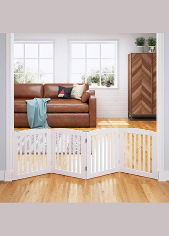 Парканчик обмежувач з дерева Рео 4 зефір (ЗБО-400120) No Brand (328606072)