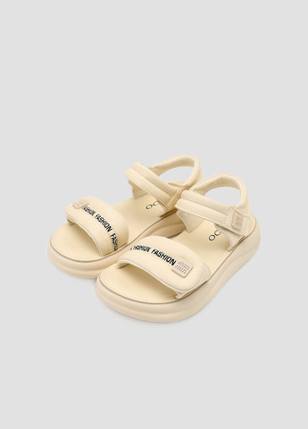 Молочные босоножки для девочки цвет молочный cb-00275311 Kimboo