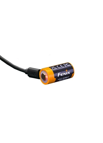 Аккумулятор 16340 800 mAh Li-ion Type-C, Li-ion, USB Type-C, 500 циклов зарядки, 3.6 В, 18.5 г Fenix (396278458)