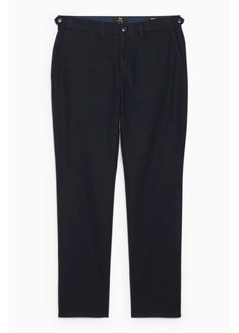 Черные кэжуал демисезонные брюки C&A