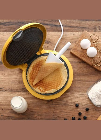 Вафельница круглая MG-397 1 секция 750 Вт, Электровафельница для тонких вафель, электрическая Magio (364664803)