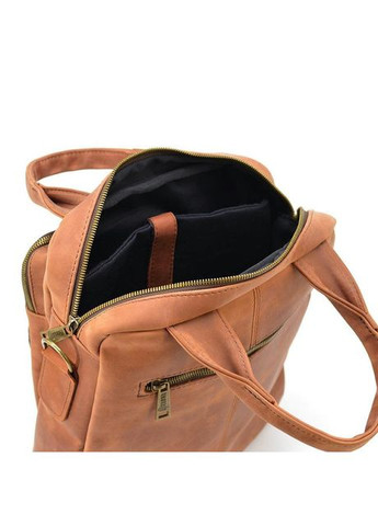 Сумка планшет через плечо мужская из натуральной кожи средняя для документов и для телефона Коричневый 35862 TARWA (337466446)