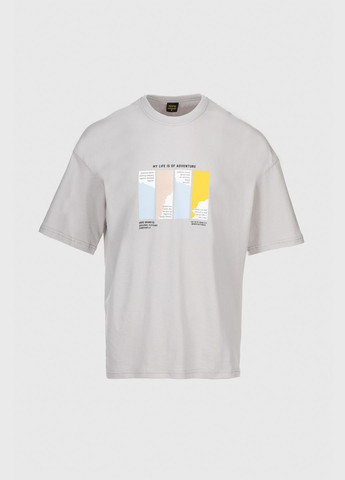 Светло-серая футболка Hope