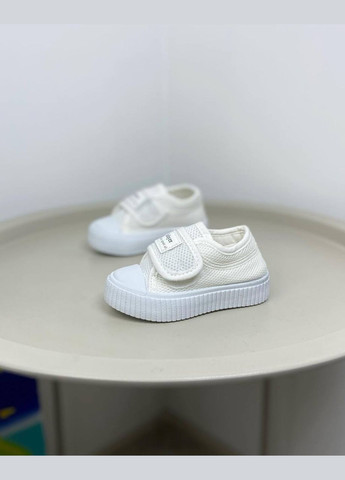 Білі дитячі кросівки білі 1015 No Brand