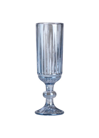 Набір келихів для шампанського 6 штук по 160 мл, блакитний Yiwu (348431114)