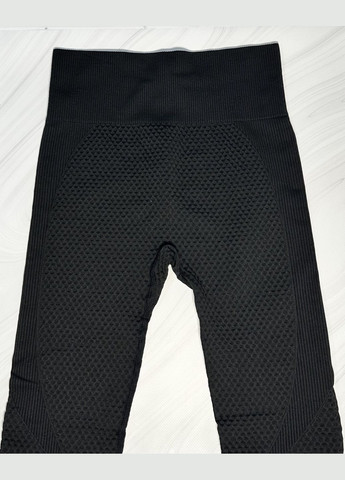 Спортивний комплект (костюм для фітнесу), легінси без пуш-ап + рашгард на блискавці No Brand (322331183)