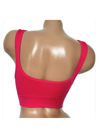 Малиновий топ безшовний 3d топ малиновий колір чашка b з невеликим push up China без кісточок