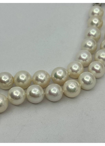 Ожерелье из жемчуга 11-13 мм 42 см Белый No Brand (363829994)