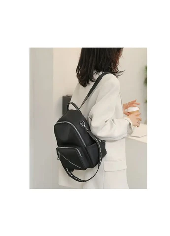 Рюкзак жіночий міський з нейлонової тканини No Brand (316389766)