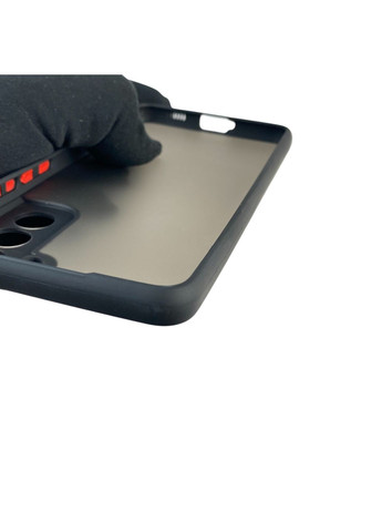 Чохол для телефона Galaxy S21 FE (SM-G990B) с 3D принтом патріотичним із захистом камери на самсунг с21 фе чорний Samsung (366388210)