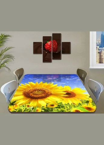 Самоклеющаяся декоративная пленка для мебели Цветы 65x120см., с защитной ламинацией (tab01Na_fl13746) Декоинт (334014823)