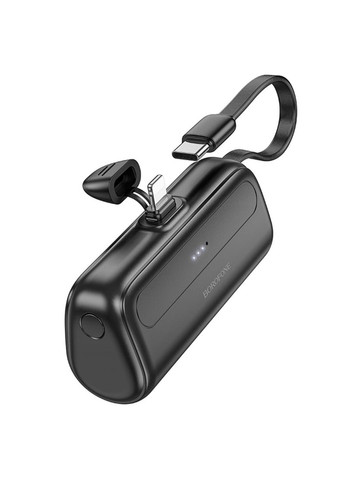 Портативний зарядний пристрій Power Bank BJ41 Pocket with cable 5000 mAh Borofone (294725603)