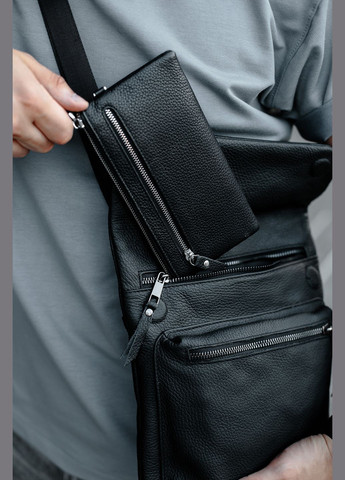 Сумка чоловіча мессенджер із натуральної шкіри SKILL (298875814)