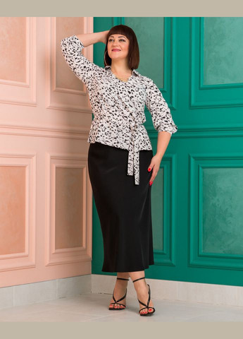 Белая блуза 1567-4 Alenka Plus