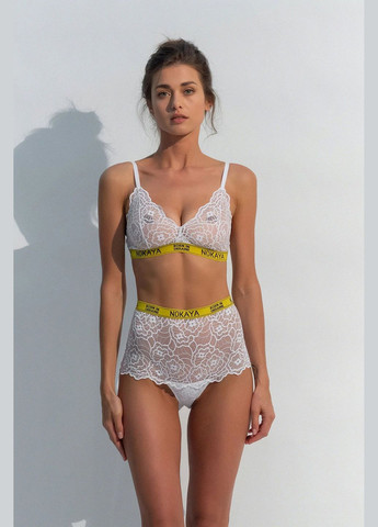 Мереживні кюлоти Nokaya 211301-15 Born in Ukraine new white (297412788)