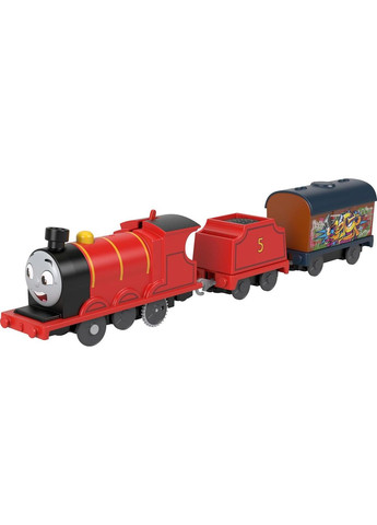 Паровозик Томас и друзья Моторизованный поезд Джеймс Оригинал Motorized Toy Train James Thomas & Friends (365251491)