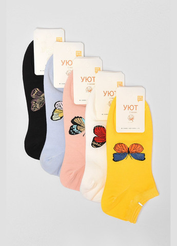 Набір шкарпеток жіночих спортивних 5шт Let's Shop (292802711)