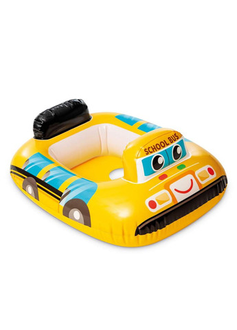 Детский надувной круг с ножками 59586 NP Школьный автобус Intex (327797292)
