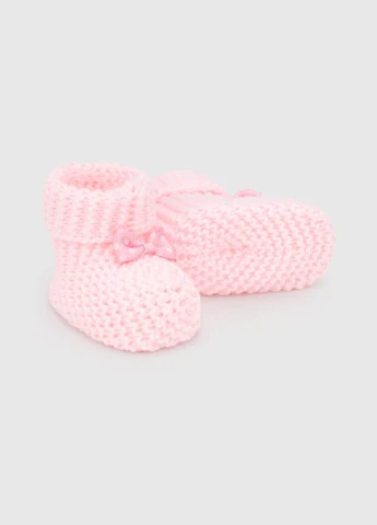 Розовые пинетки Mini papi