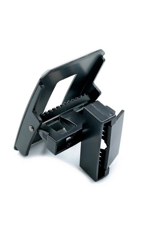 Ремень тканевый двухсторонний 3,8х120 см Серый + Черный Weatro (346121242)