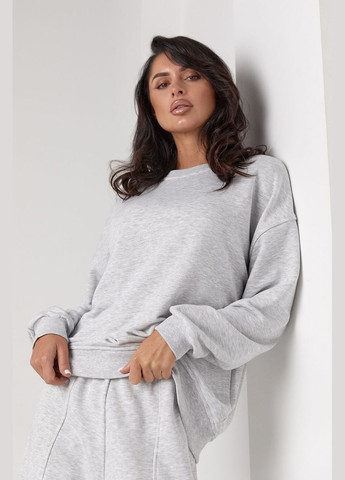 Спортивный костюм с прямыми штанами и свитшотом 0562 Lurex (315799485)